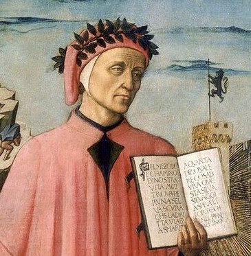 Figure 45: (F1_36) Domenico di Michelino, Detail from Dante and his poem, Duomo of Florence