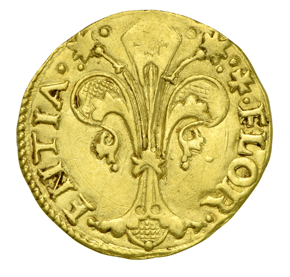Figure 13: (F1_5_5) Gold florin (recto), Münzkabinett Berlin