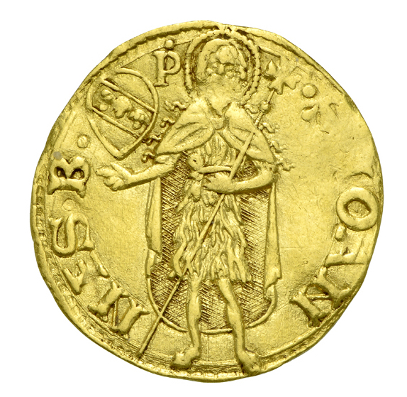 Figure 14: (F1_5_6) Gold florin (verso), Münzkabinett Berlin