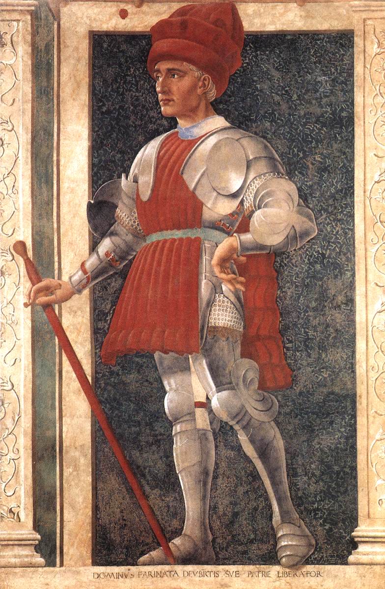 Figure 16: (F1_7) Andrea del Castagno, Imaginary portrait of Farinata degli Uberti, Cenacolo di Sant’Apollonia