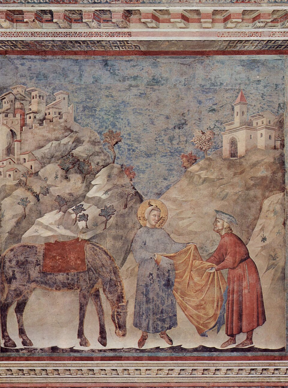 Figure 34: (F2_12) Francis Giving his Mantle to a Poor Man, Upper Church