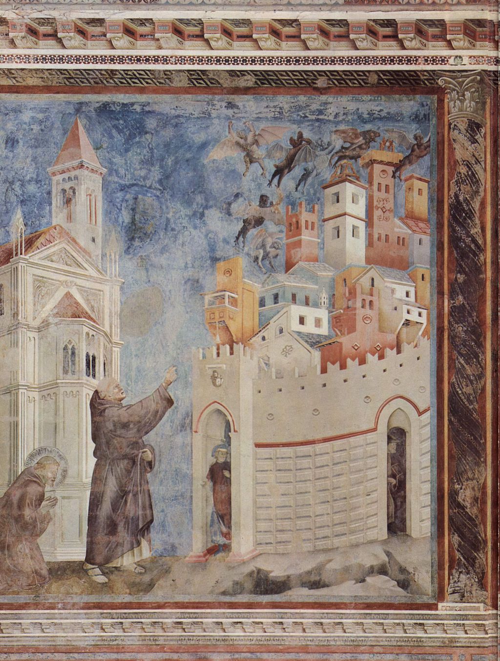 Figure 55: (F2_26) Exorcism of the Demons at Arezzo, Upper Church
