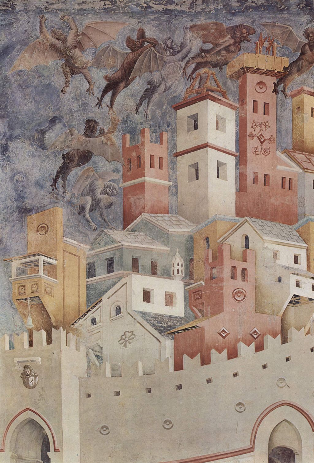 Figure 56: (F2_26a) Detail from Exorcism of the Demons at Arezzo