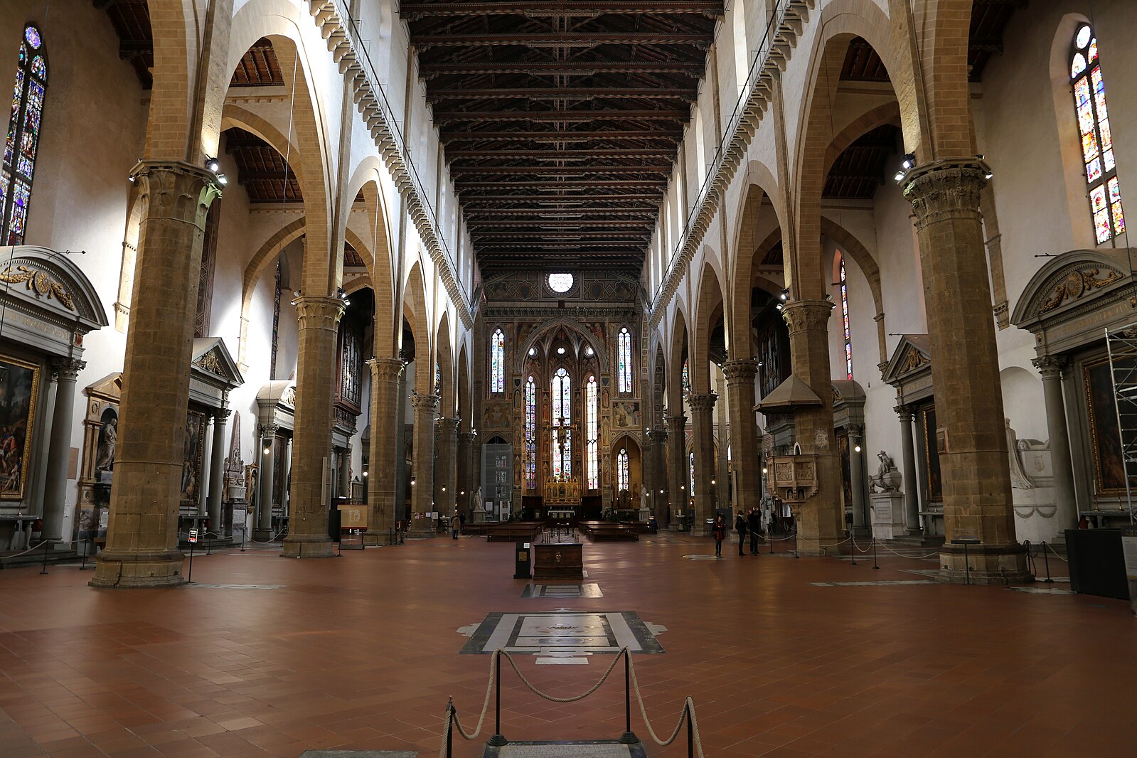 Figure 76: (F2_37a) Interior of the Basilica of Santa Croce
