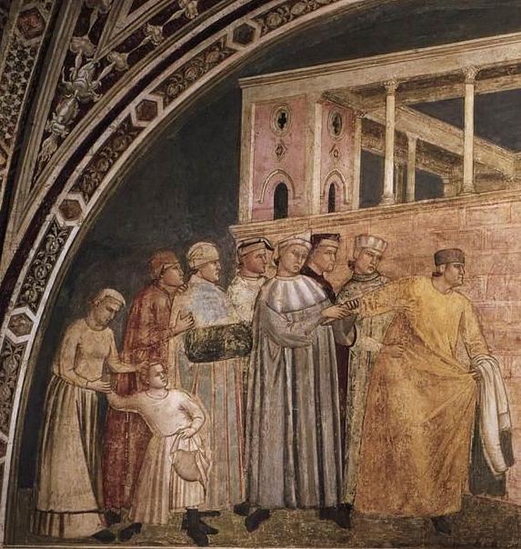 Figure 85: (F2_42) Detail from Renunciation of Wordly Goods