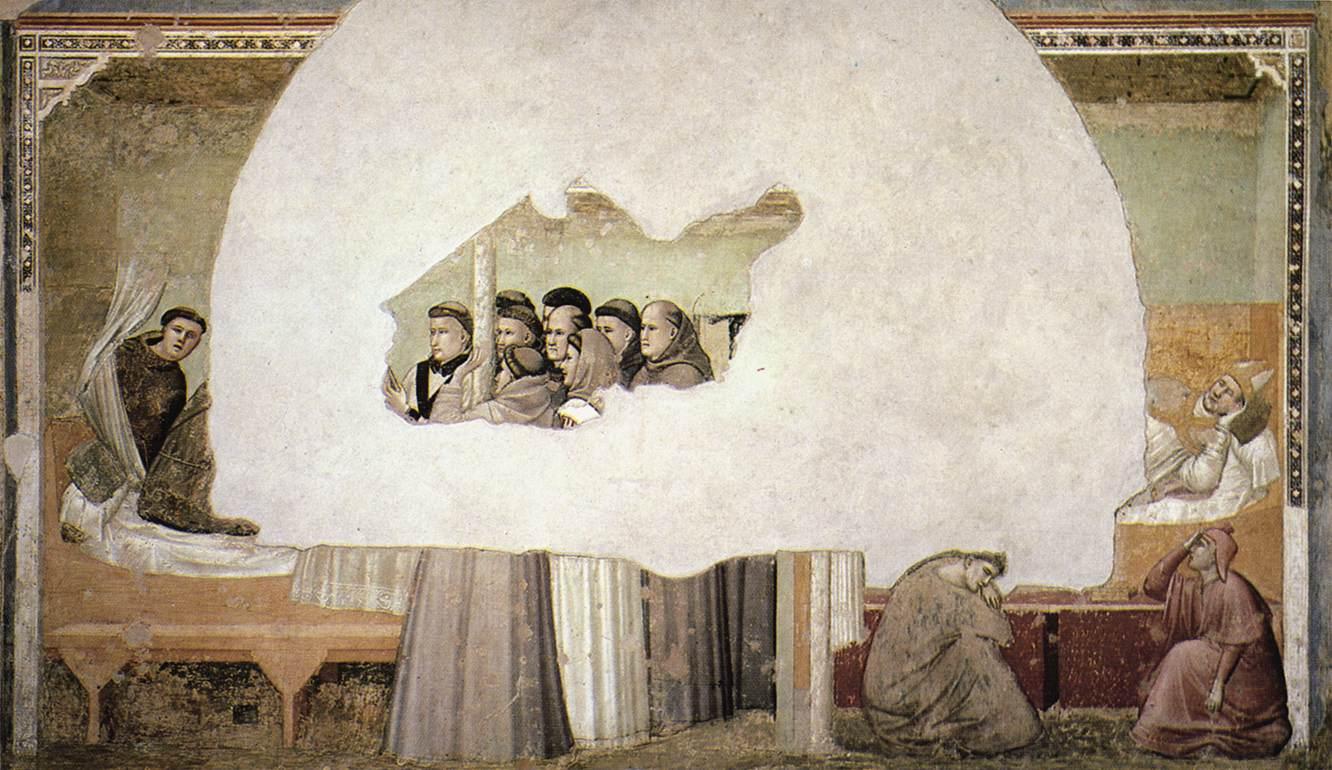 Figure 92: (F2_47a) Giotto, Vision of the Ascension of Saint Francis, Bardi Chapel