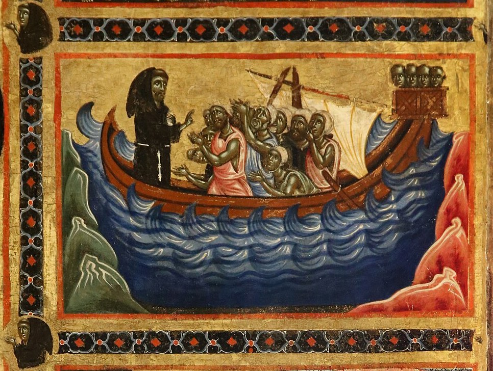 Figure 12: (F2_7b) Detail from Coppo di Marcovaldo attrib., Bardi Dossal