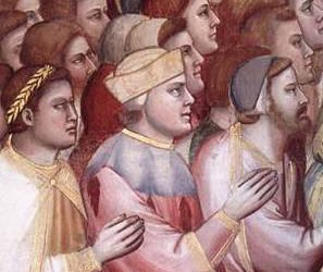 Figure 26: (F2_9) Giotto, Presumptive self-portrait, Arena Chapel