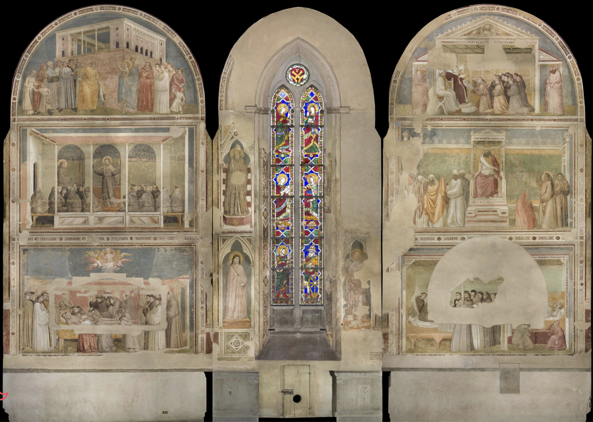 Figure 79: (F2_39b) Giotto, Scenes of the life of Saint Francis, Bardi Chapel, Santa Croce