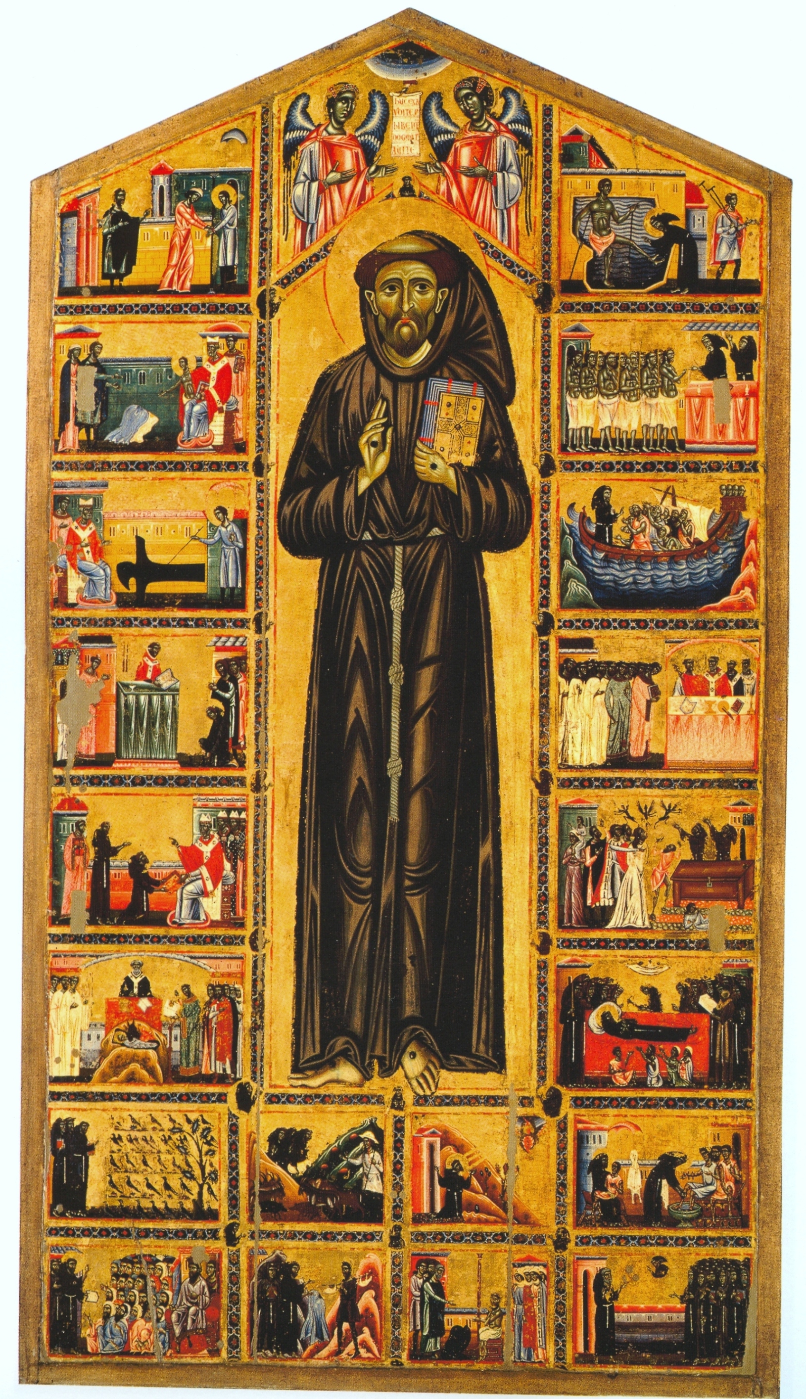 Figure 1: (F3_1) Coppo di Marcovaldo attrib., Bardi Dossal, Basilica of Santa Croce