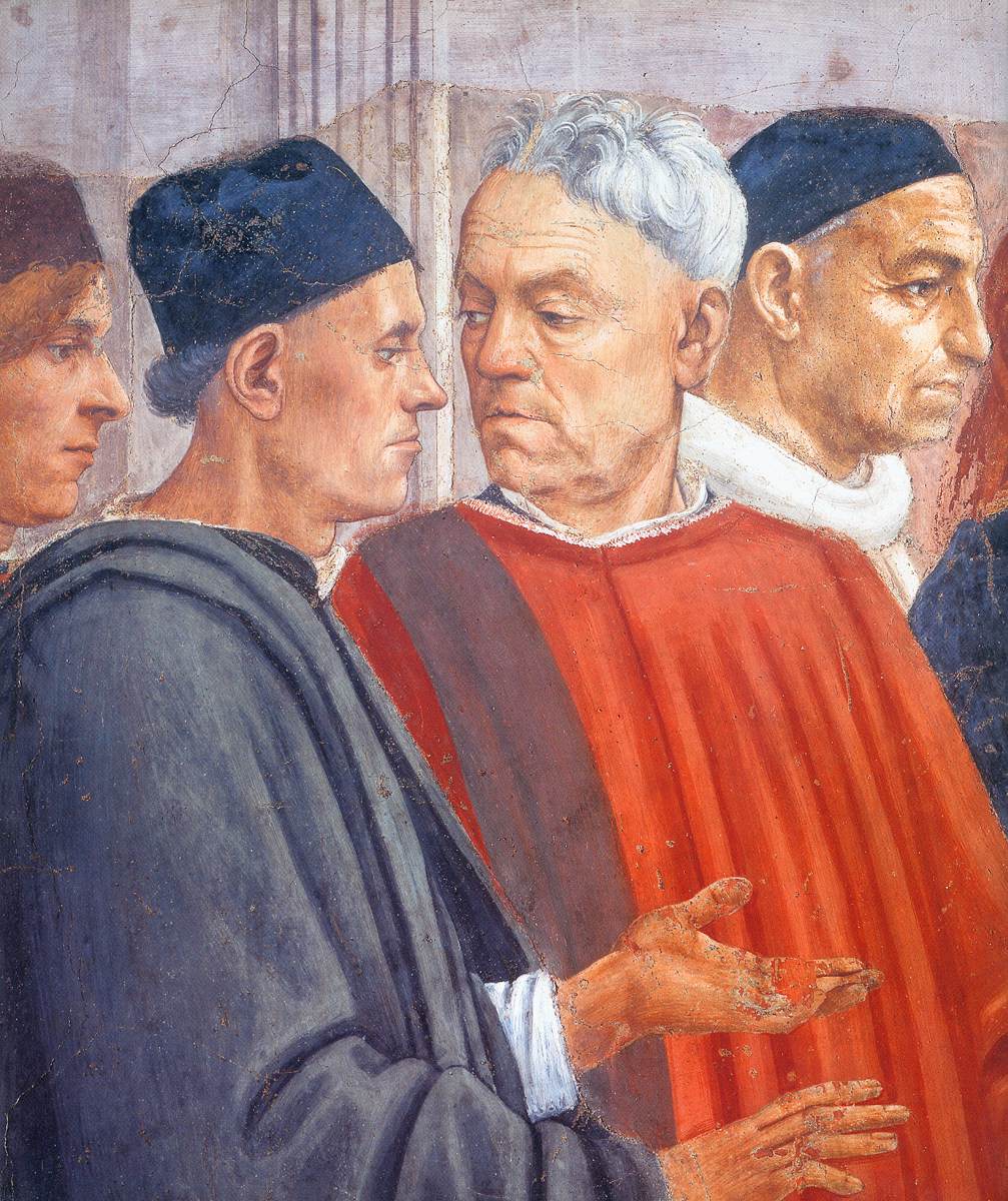 Figure 21: (F3_13) Detail from Filippino Lippi, Raising of the Son of Theophilus, Brancacci chapel