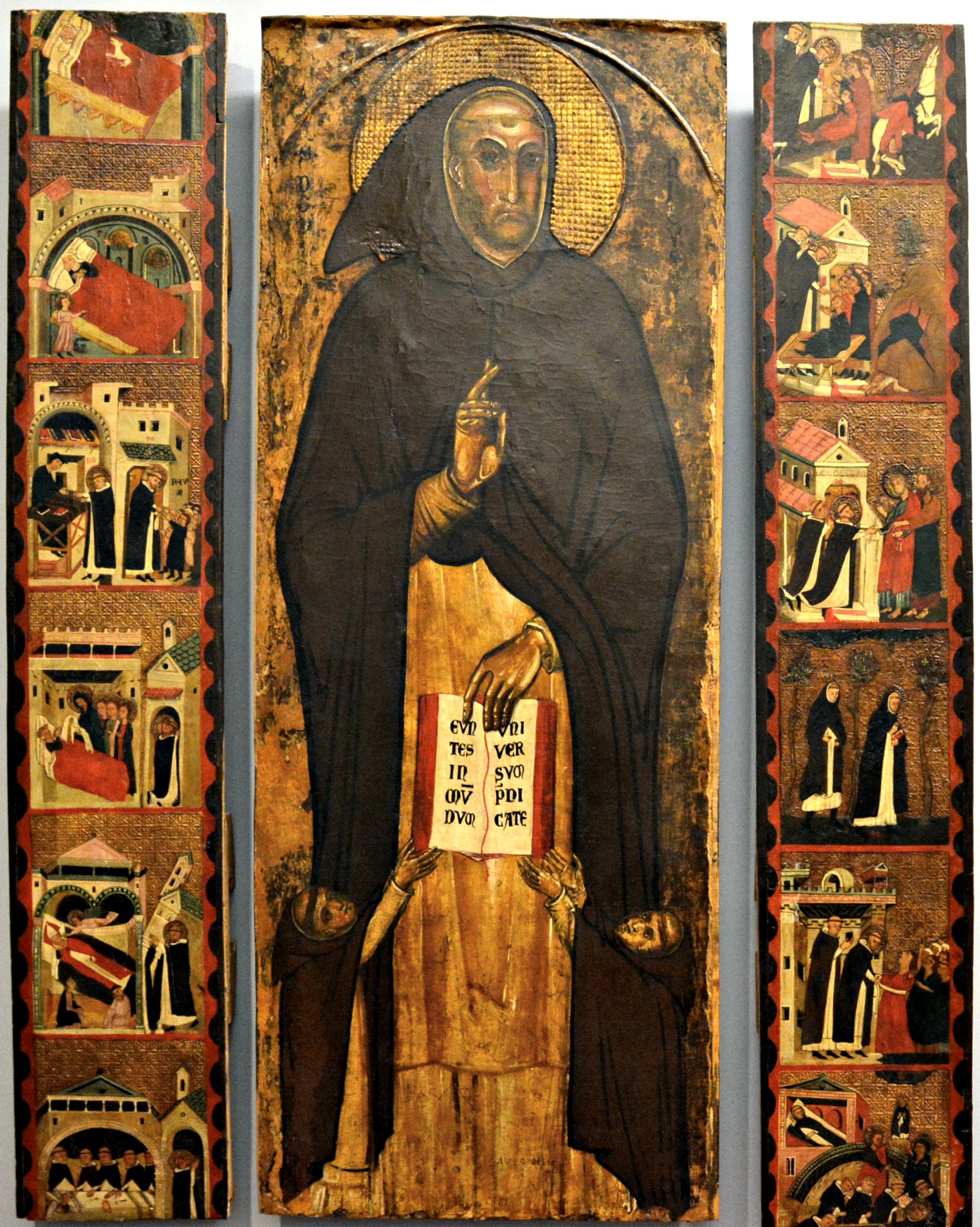 Figure 2: (F3_1a) Giovanni da Taranto, Saint Dominic with scenes from his life, Capodimonte Museum