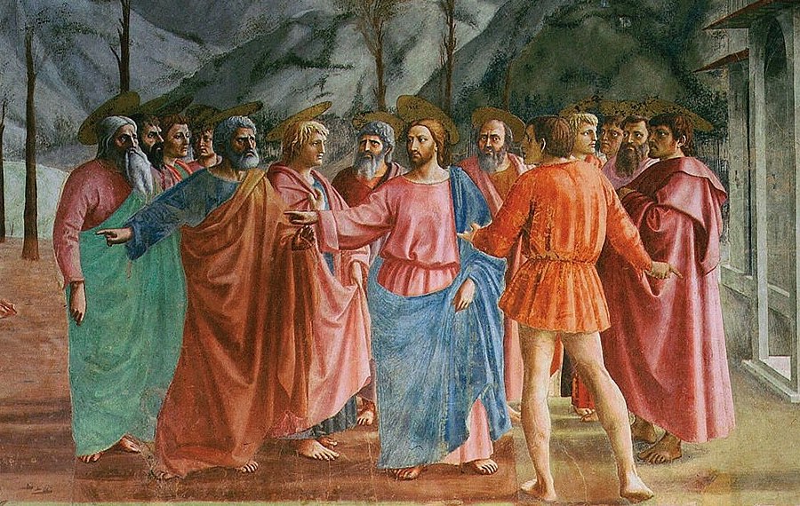 Figure 32: (F3_20) Detail from Masaccio The Tribute Money