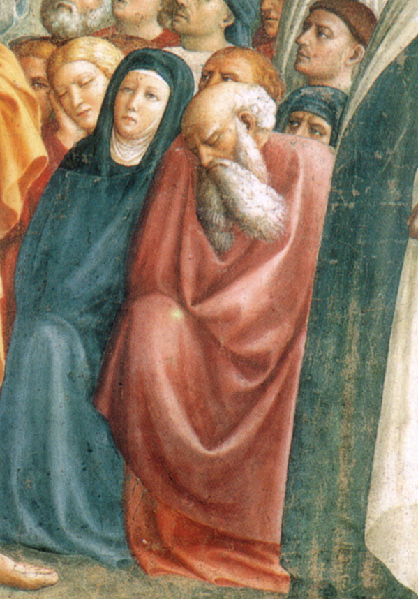 Figure 40: (F3_26) Detail from Masolino, Saint Peter Preaching
