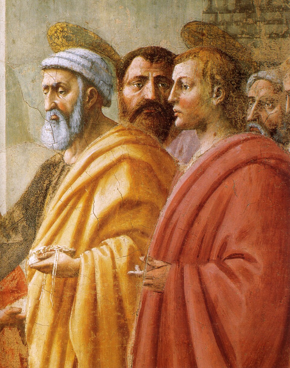 Figure 47: (F3_31) Detail from Masaccio, The Distribution of Alms