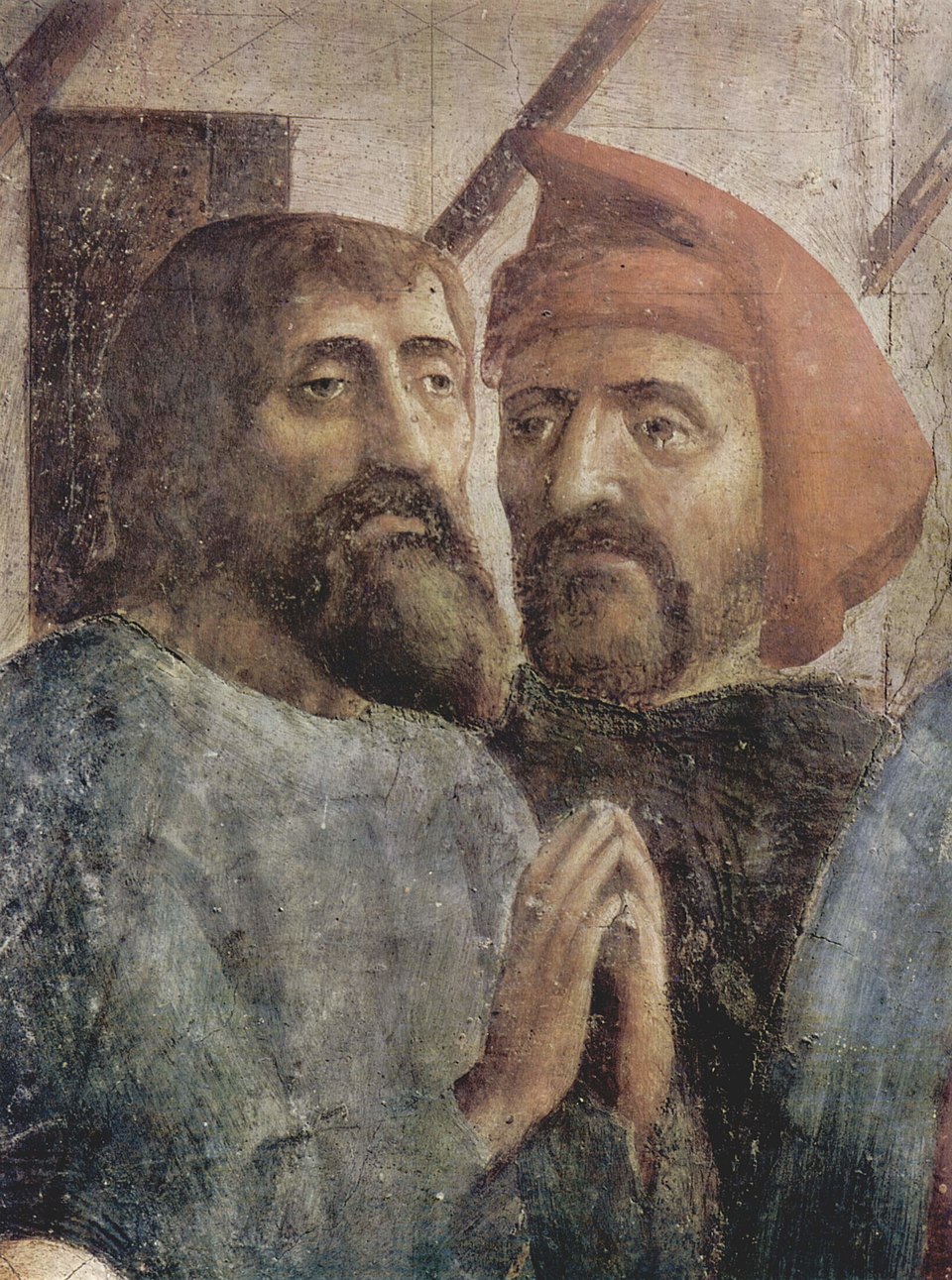 Figure 50: (F3_32a) Detail from Masaccio, Saint Peter Healing the Sick