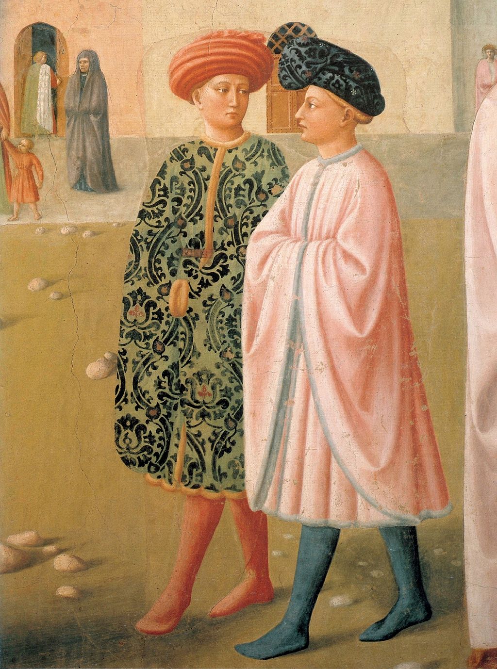Figure 55: (F3_37) Detail from Masolino, Healing of the Cripple