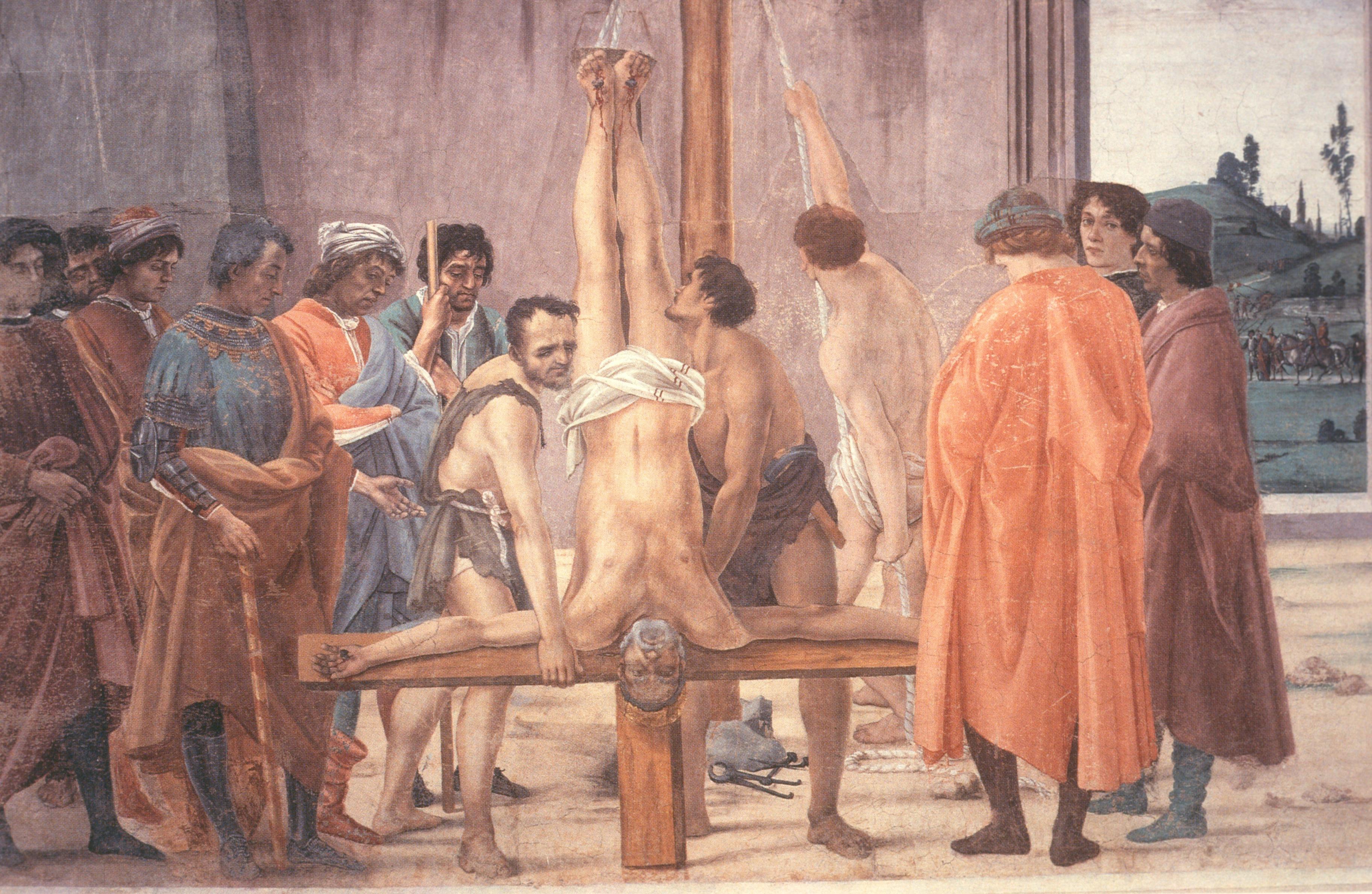 Figure 63: (F3_44) Filippino Lippi, Crucifixion of Peter