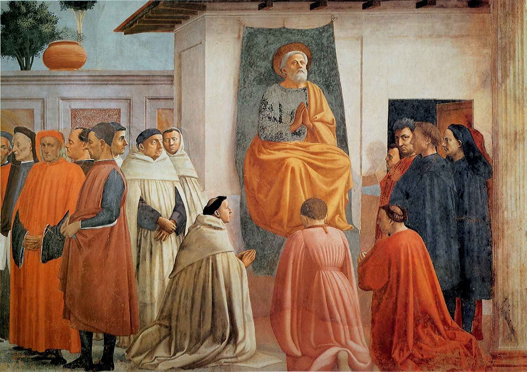 Figure 65: (F3_46) Masaccio, Saint Peter Enthroned