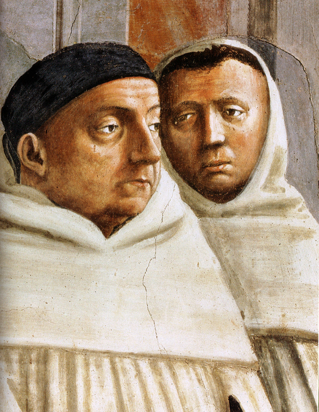 Figure 66: (F3_47) Detail from Masaccio, Saint Peter Enthroned