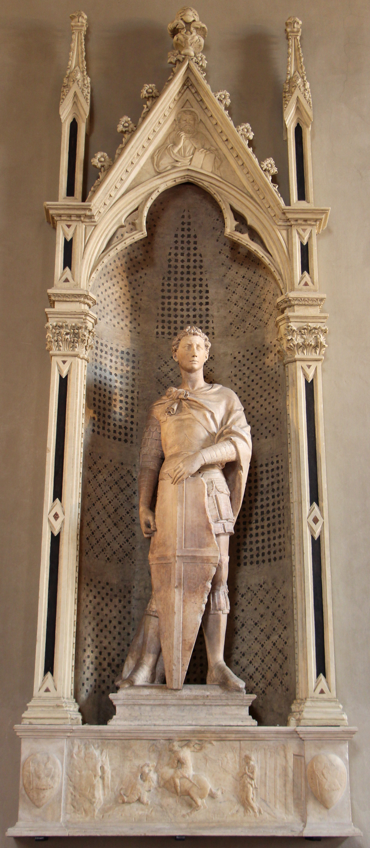 Figure 11: (F3_7) Donatello, Saint George, Orsanmichele