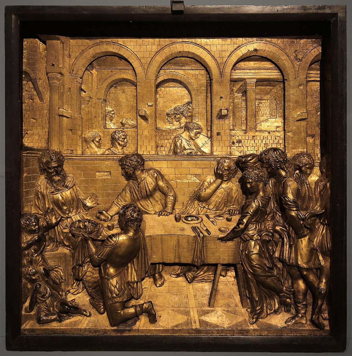 Figure 15: (F4_14) Donatello, Dance of Salome, Siena Baptistery