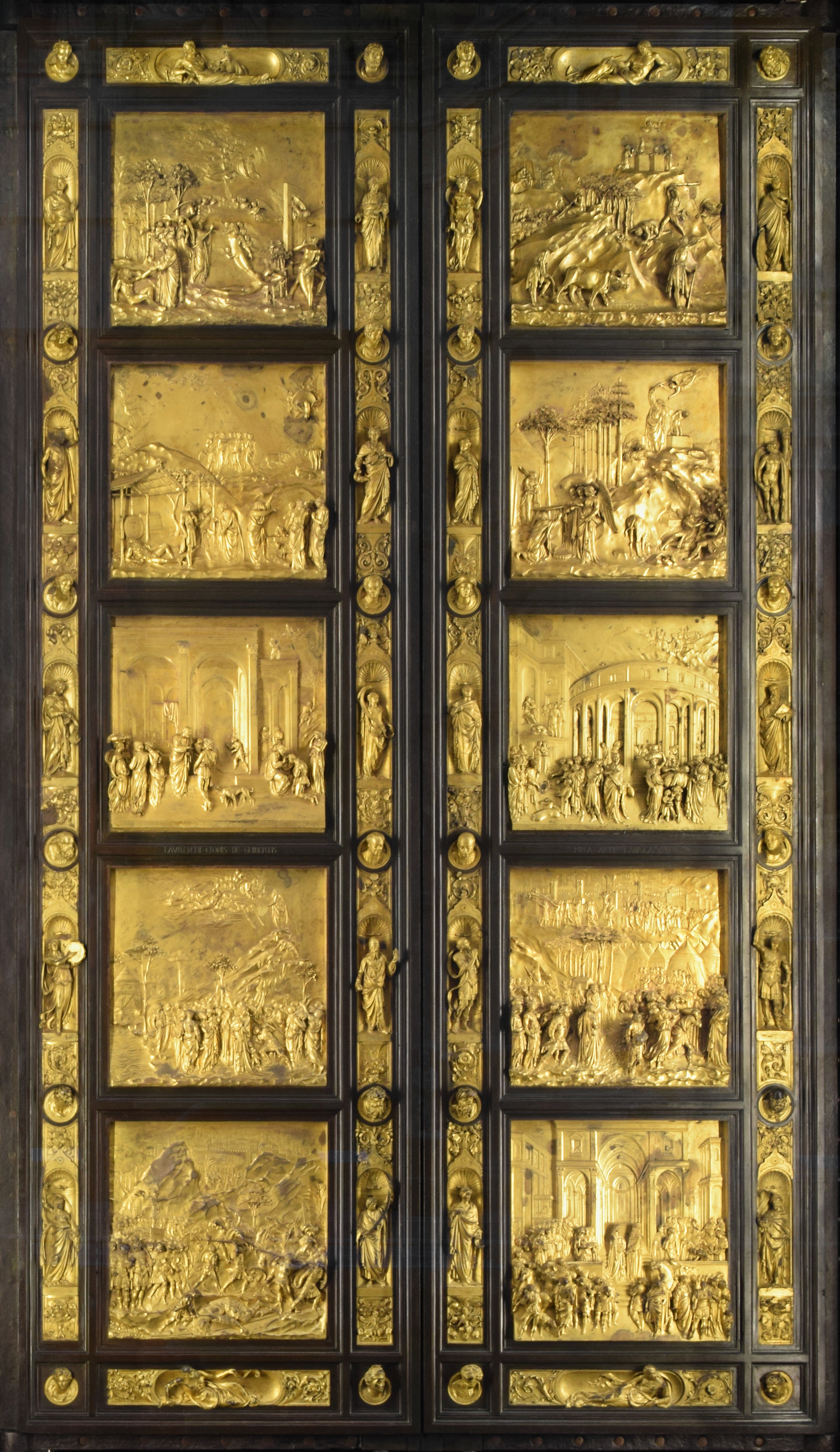 Figure 17: (F4_16) Lorenzo Ghiberti, The Gates of Paradise, Museo dell’Opera del Duomo