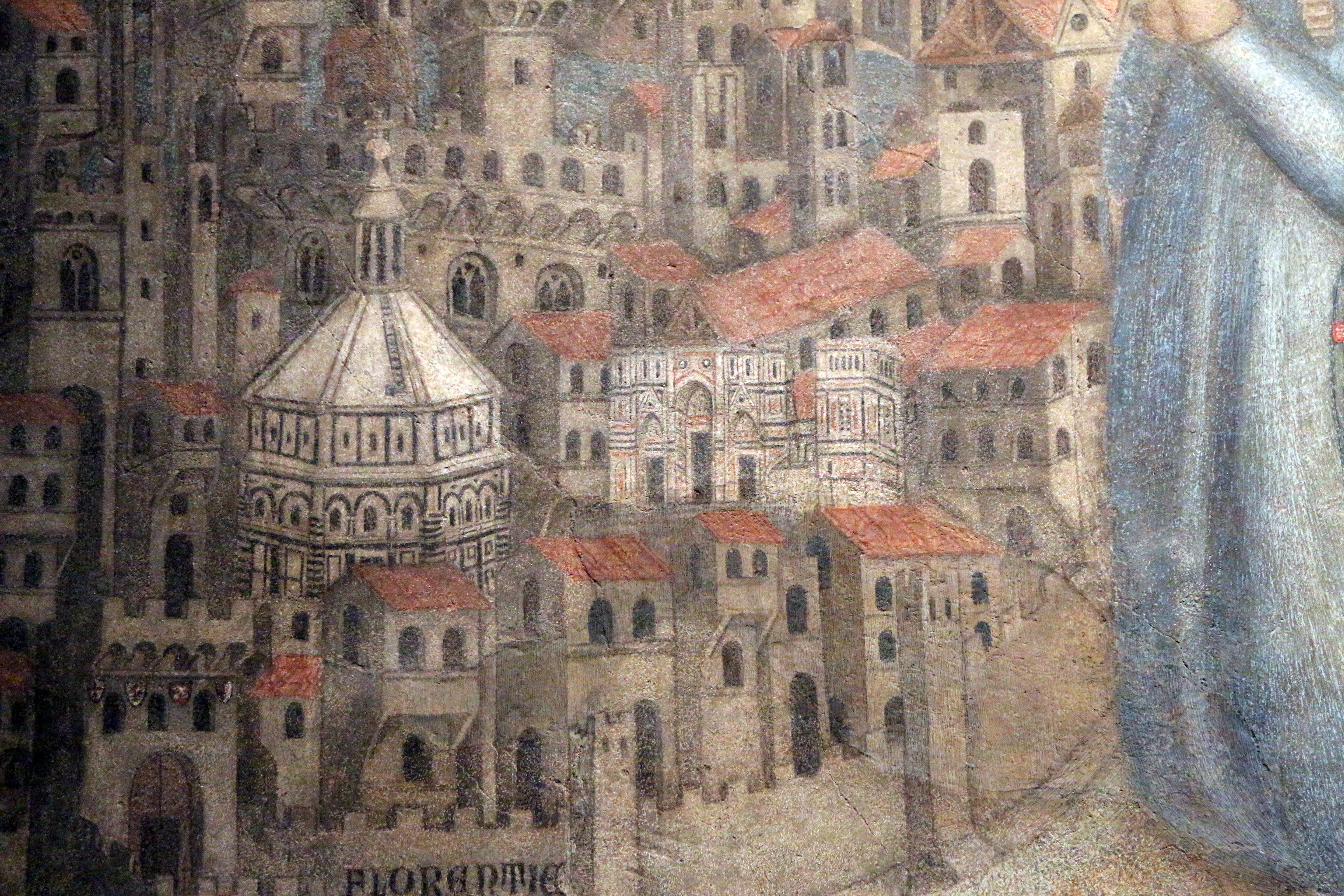 Figure 8: (F4_7) Bernardo Daddi, Detail of the Baptistery in Madonna of Mercy, Loggia del Bigallo