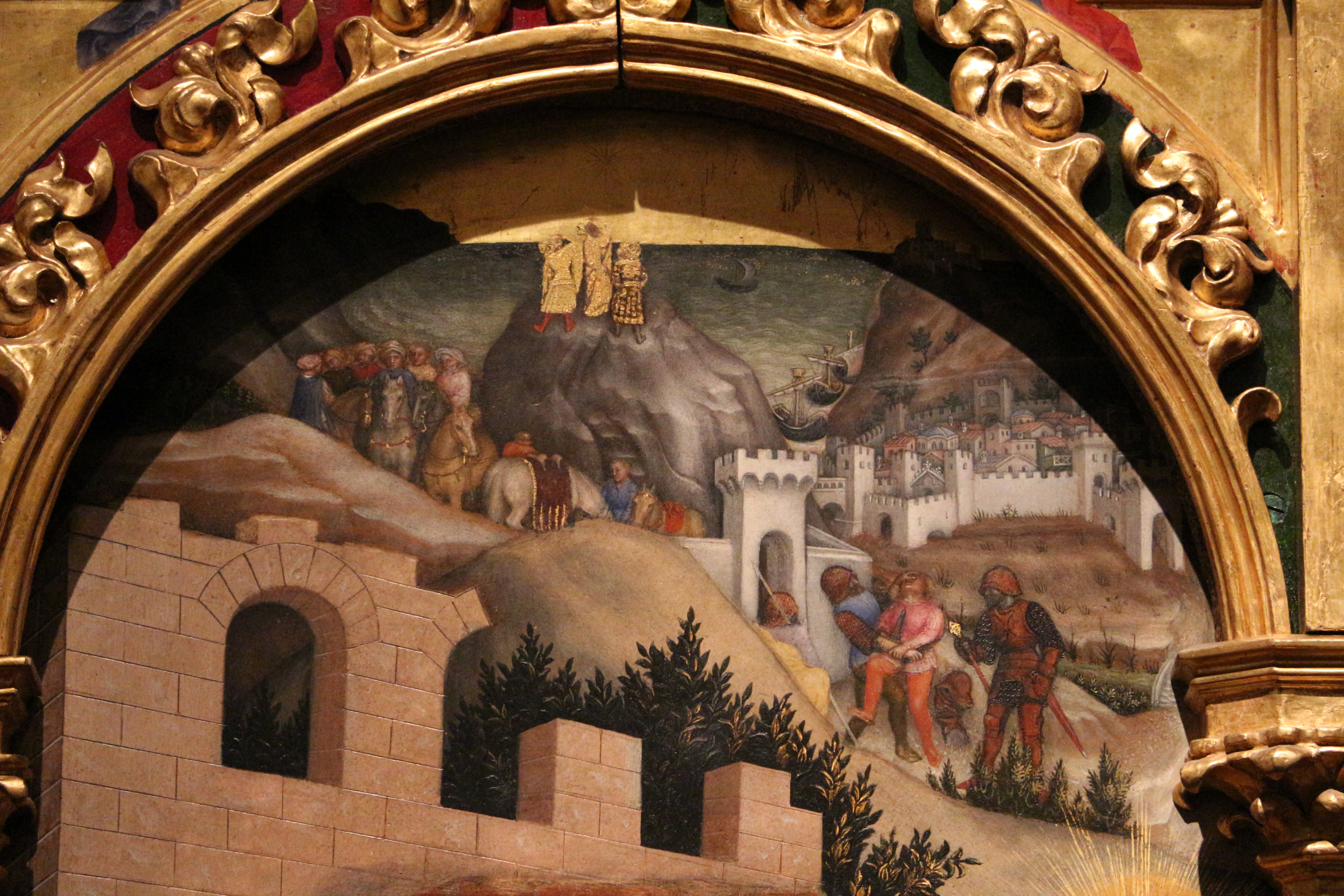 Figure 24: (F5_19) Detail from Gentile da Fabriano, The Adoration of the Magi