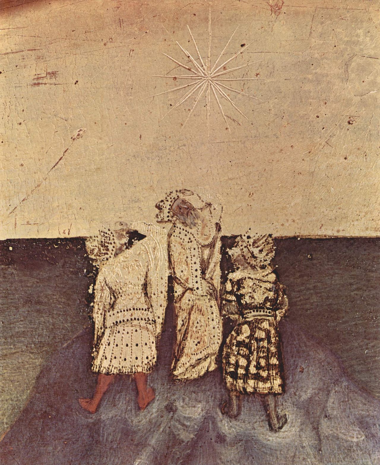 Figure 25: (F5_19a) Detail from Gentile da Fabriano, The Adoration of the Magi