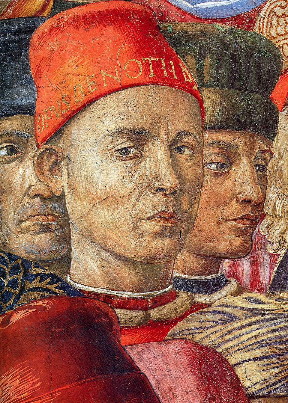 Figure 3: (F5_2) Benozzo Gozzoli, Self-Portrait, Magi Chapel, Palazzo Medici