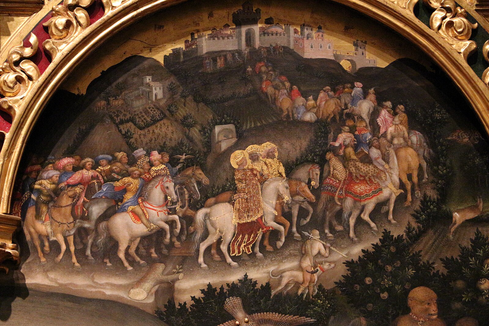 Figure 26: (F5_20) Detail from Gentile da Fabriano, The Adoration of the Magi