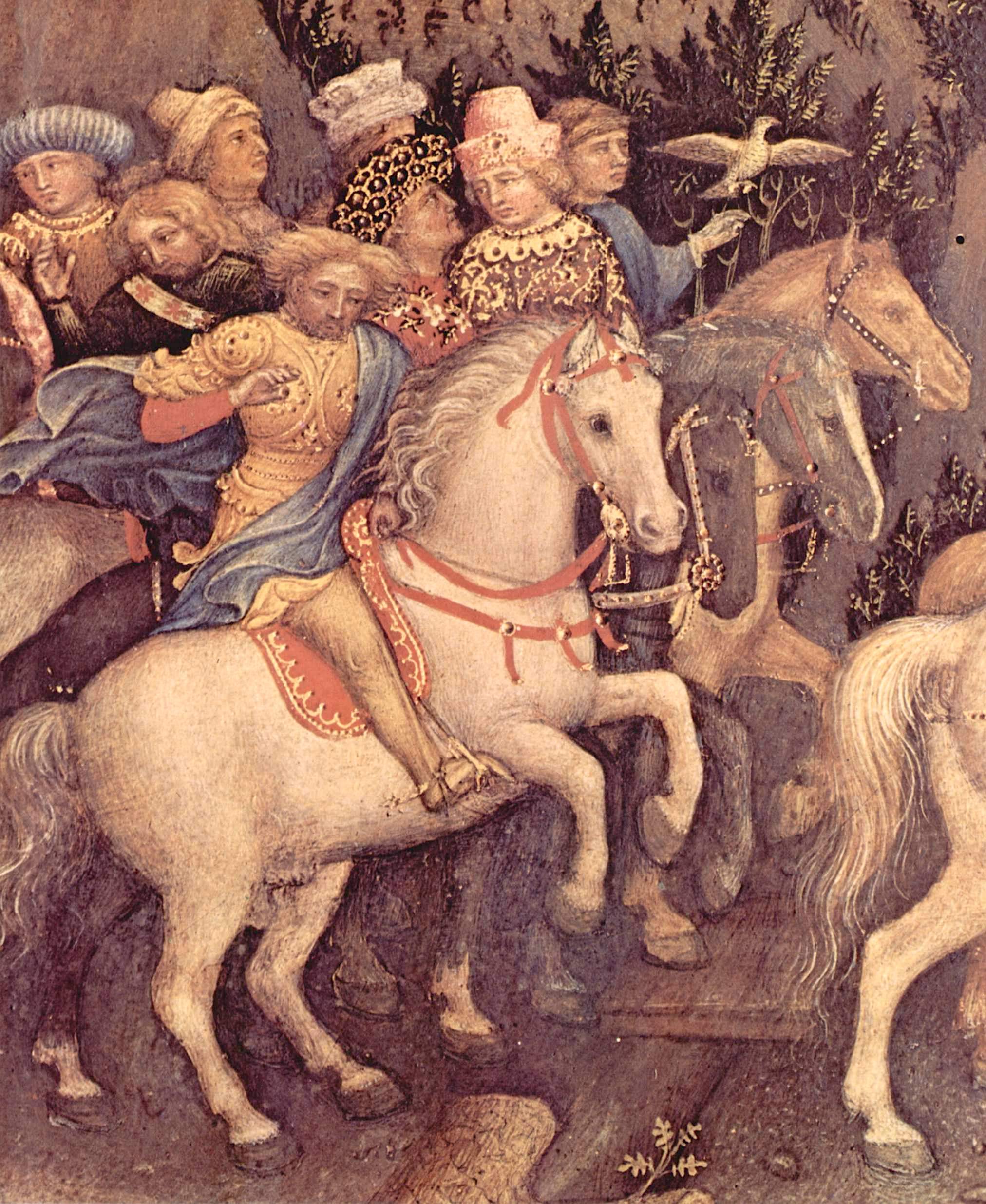 Figure 27: (F5_21) Detail from Gentile da Fabriano, The Adoration of the Magi