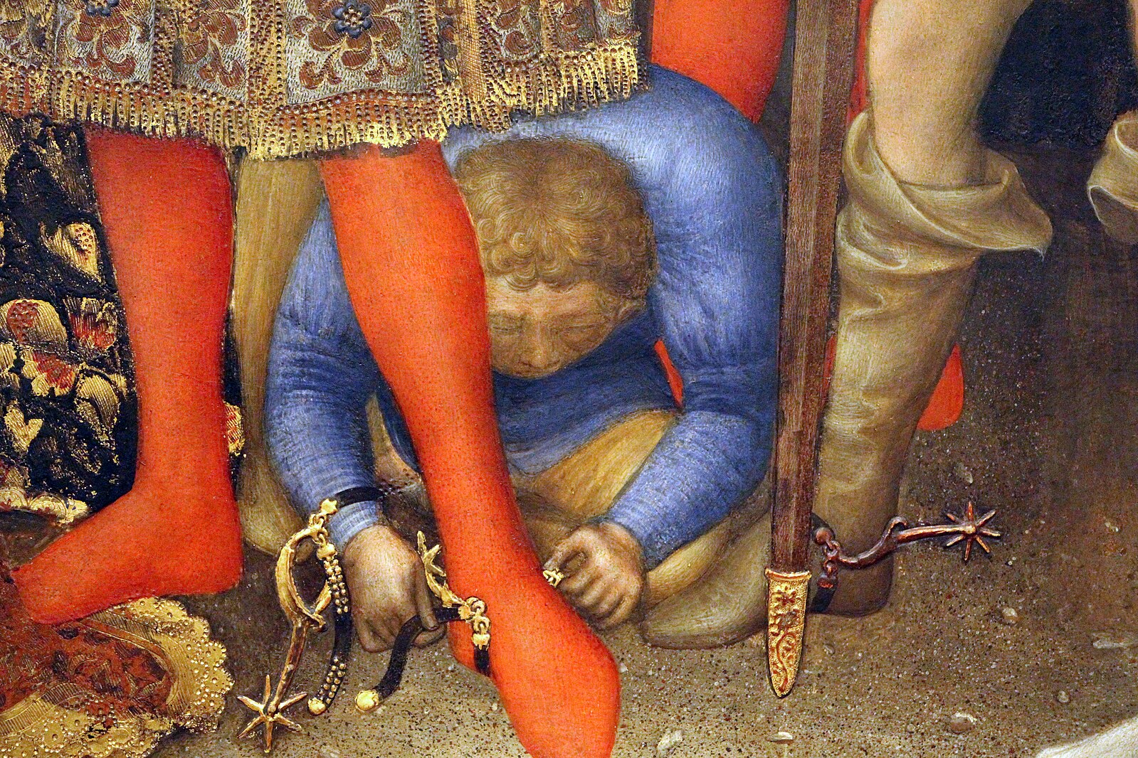 Figure 36: (F5_26) Detail from Gentile da Fabriano, The Adoration of the Magi