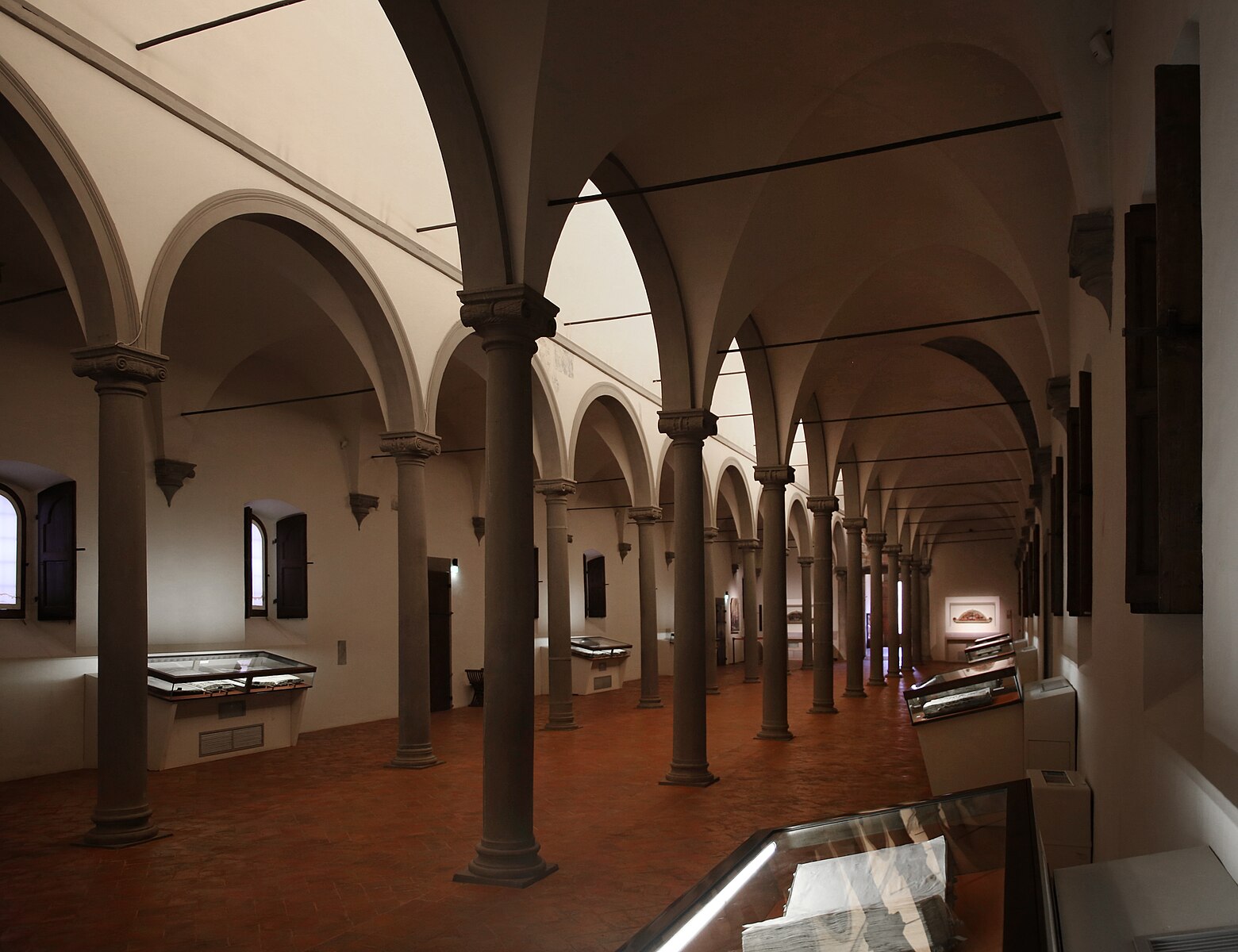 Figure 44: (F5_28a) Michelozzo, Library at the monastery of San Marco, Florence