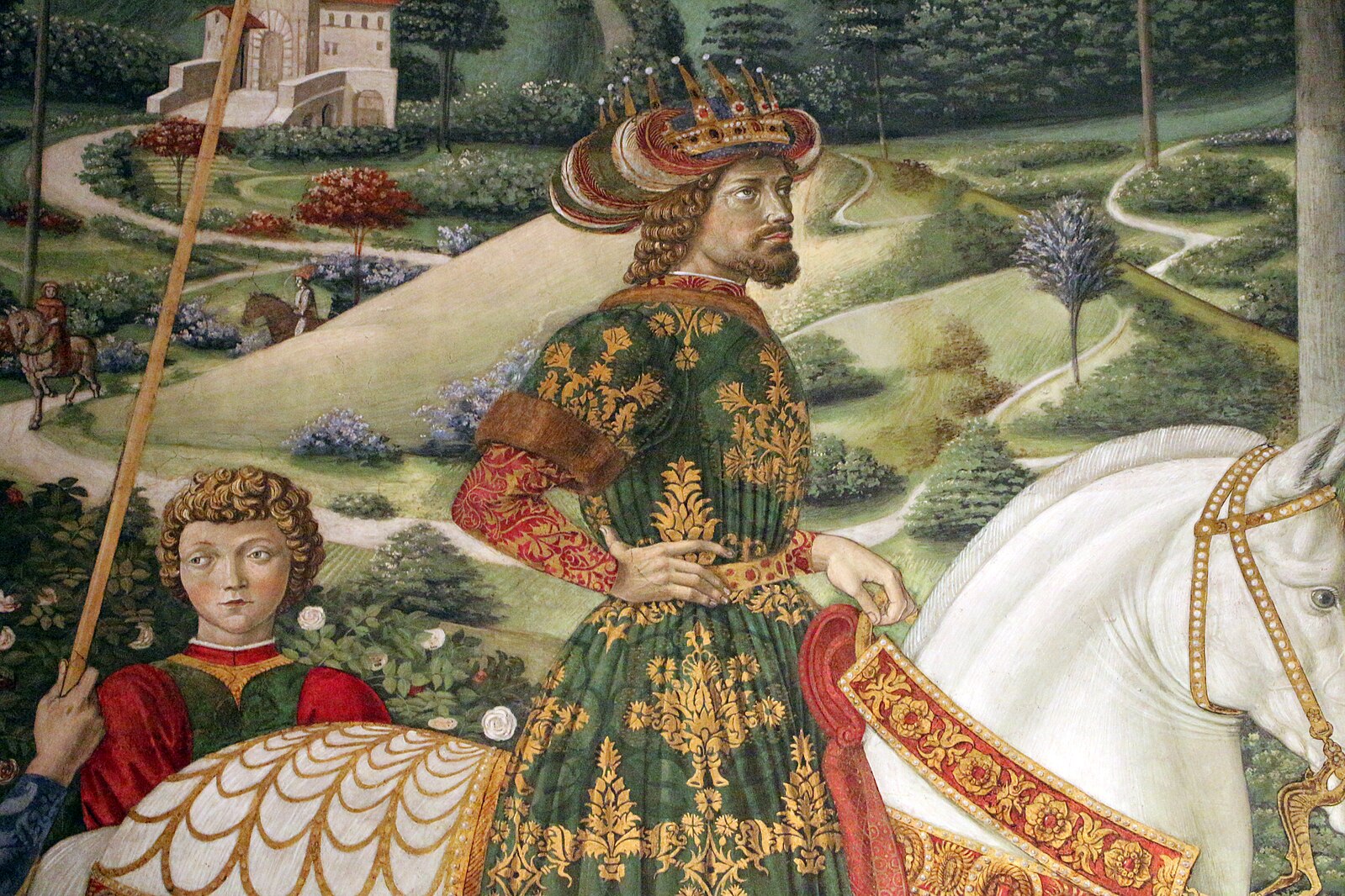 Figure 71: (F5_43) Detail of King on horseback