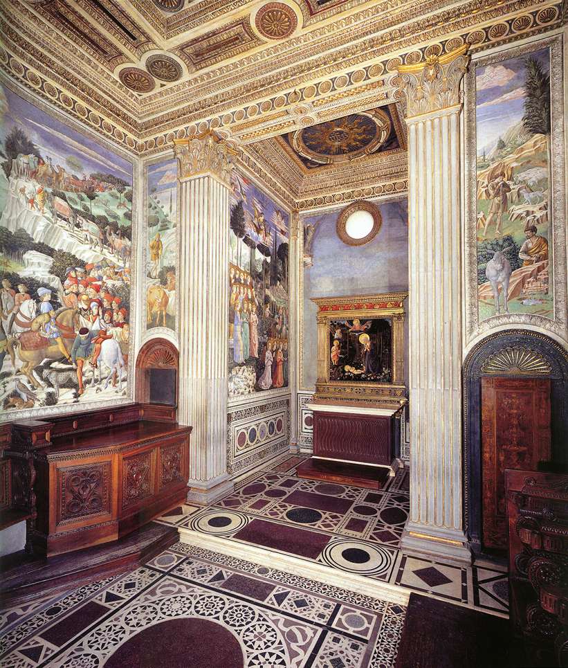 Figure 6: (F5_4a) Interior of Magi Chapel in Palazzo Medici