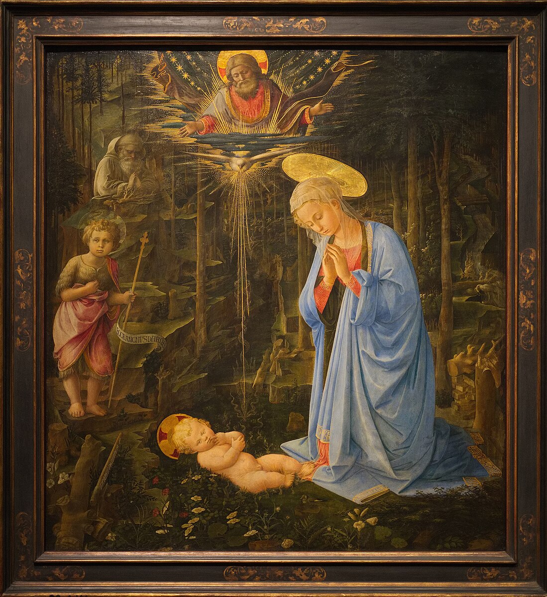 Figure 7: (F5_5) Filippo Lippi, Mystical Nativity, Gemäldegalerie