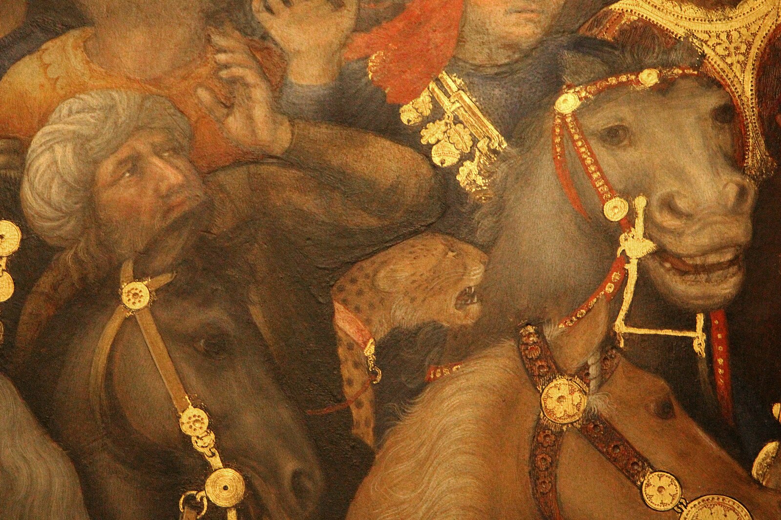 Figure 38: (F6_26b) Detail from Gentile da Fabriano, The Adoration of the Magi