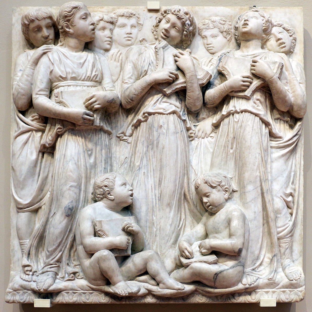 Figure 27: (F6_24) Second front panel of Luca della Robbia, Cantoria