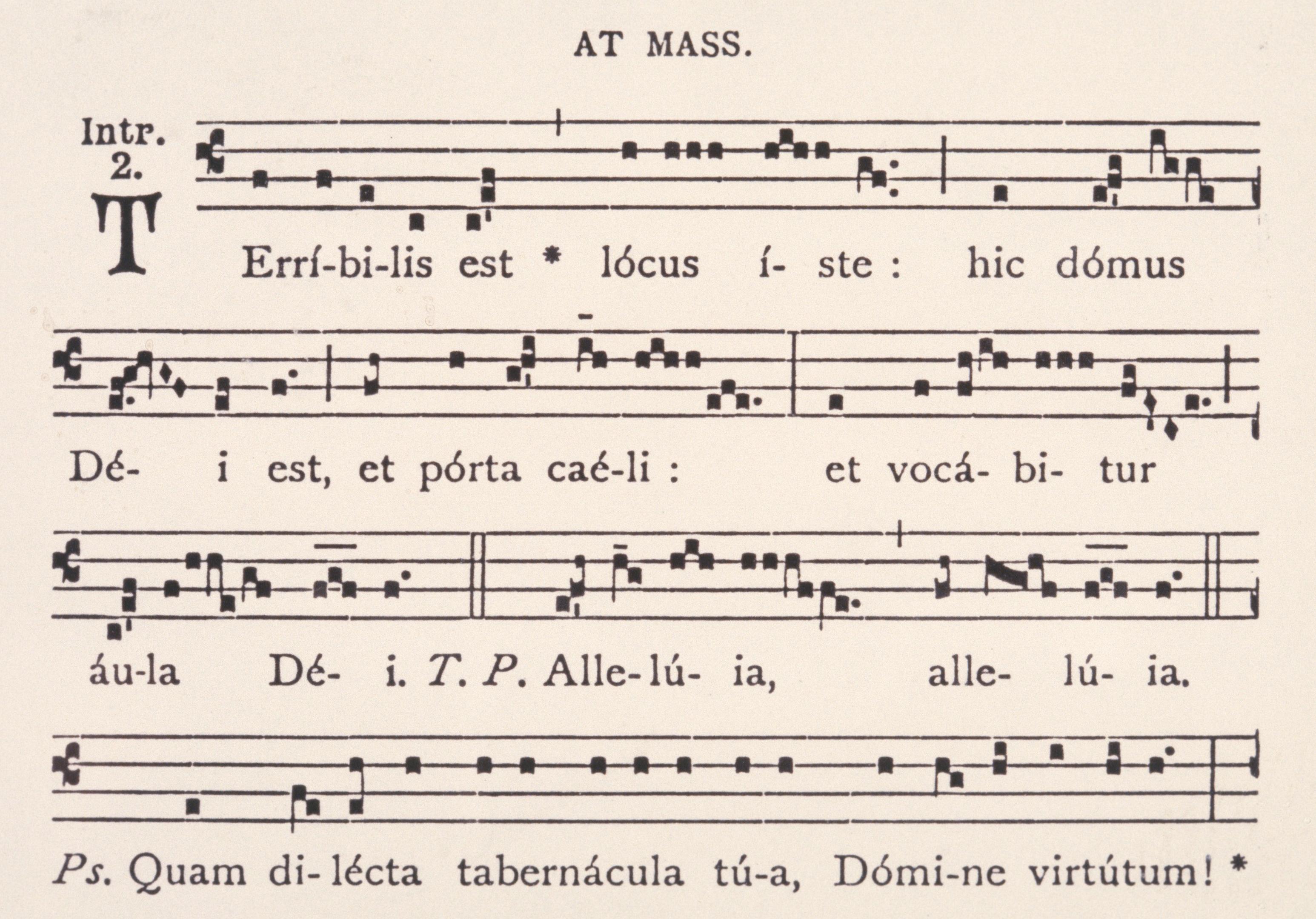 Figure 42: (F6_38) Guillaume Dufay, Terribilis est locus iste  from Nuper Rosarum Flores