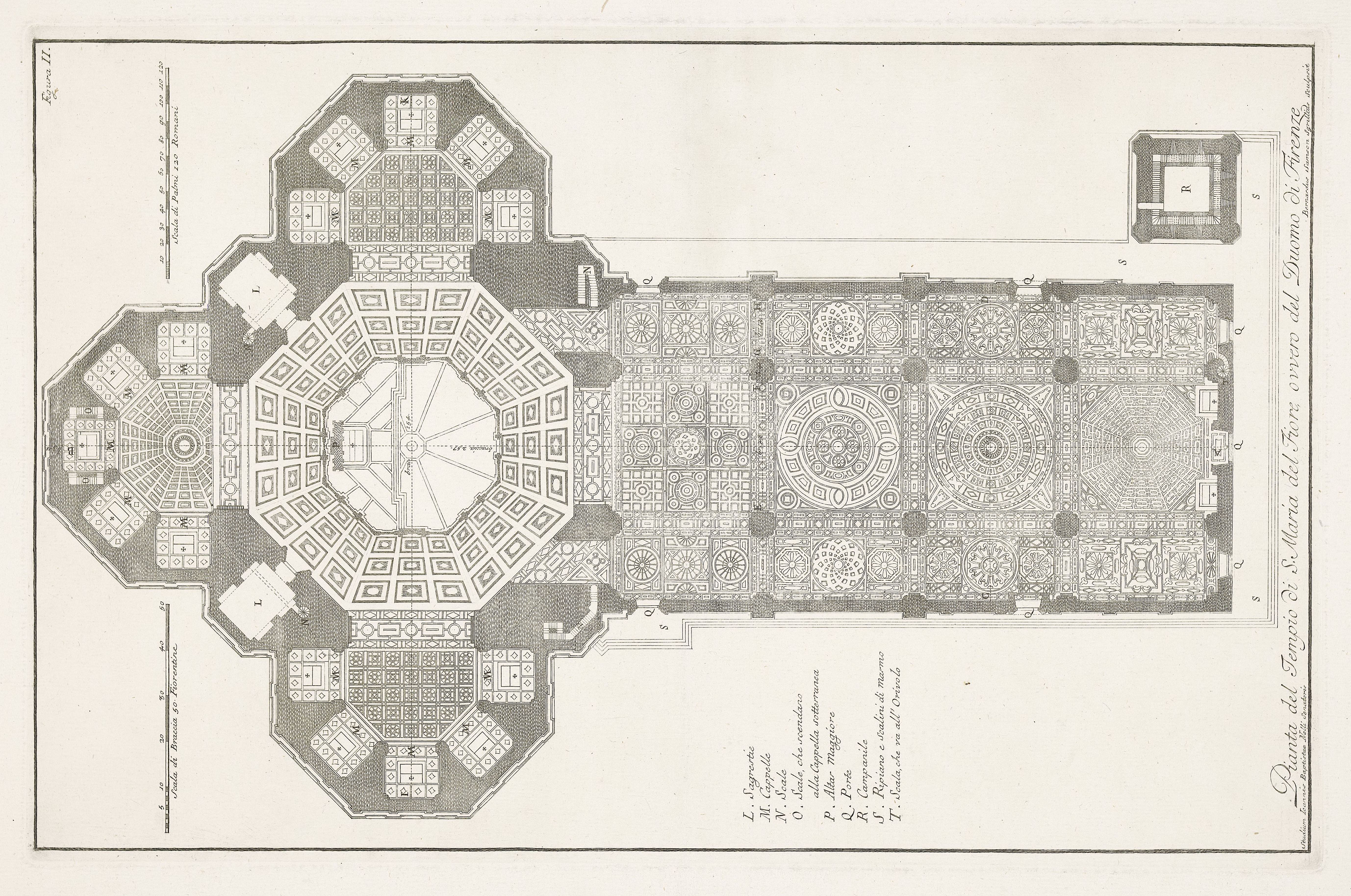 Figure 11: (F6_9) Groundplan of Duomo with quadratures
