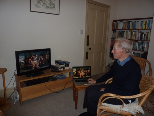The author at his television