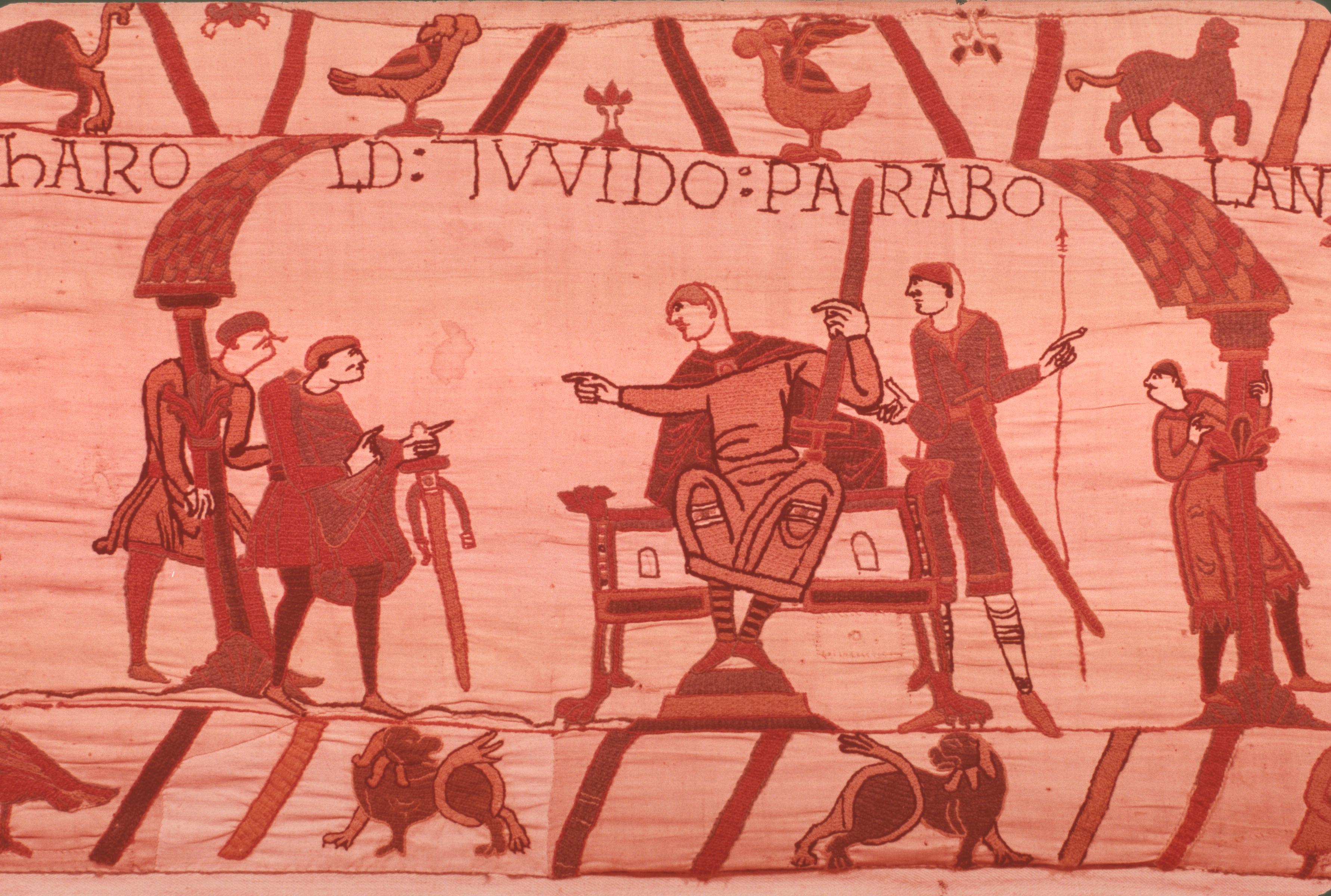 Figure 22: (O_B_23) Detail from the Bayeux Tapestry