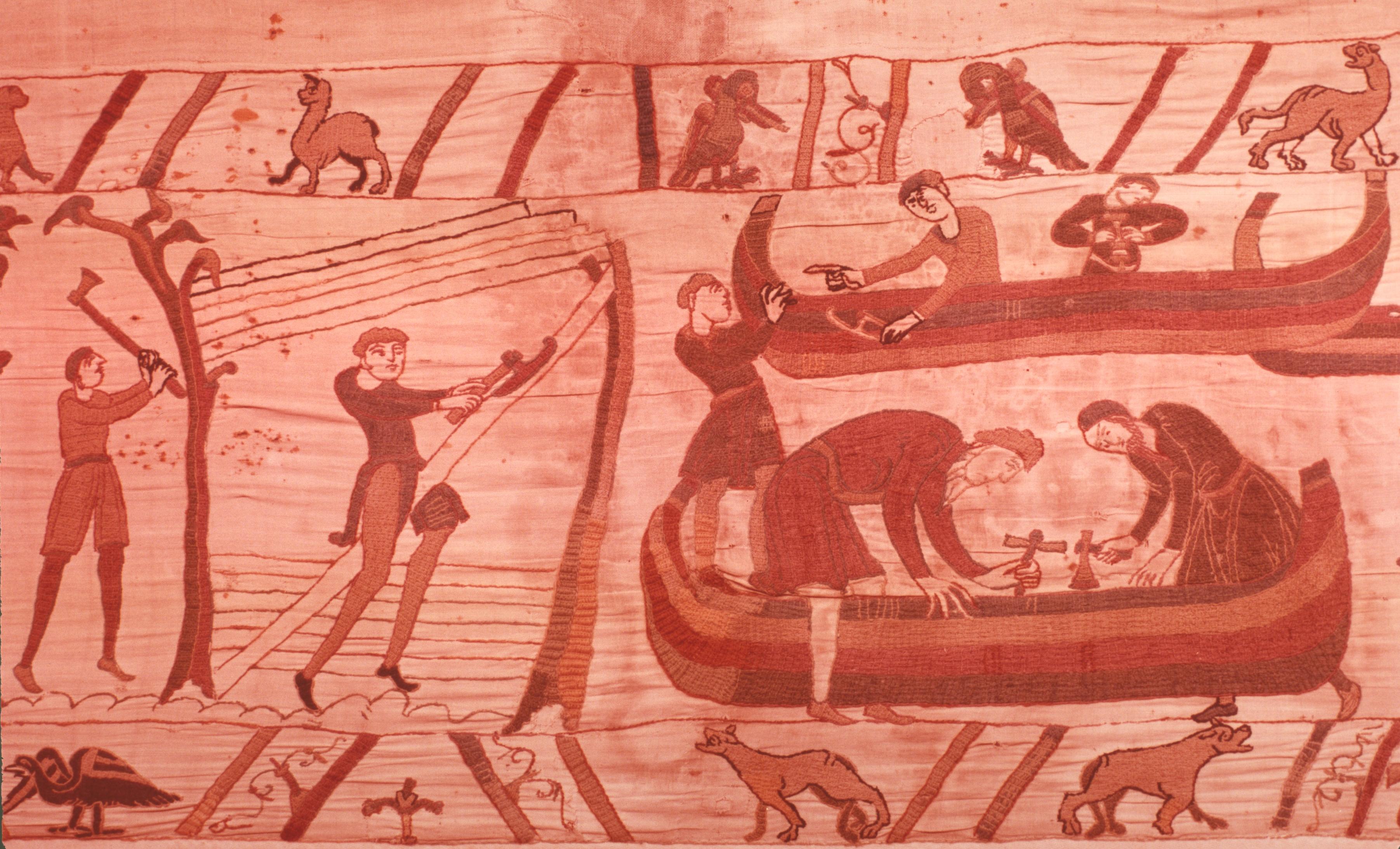 Figure 51: (O_B_52) Two details from the Bayeux Tapestry