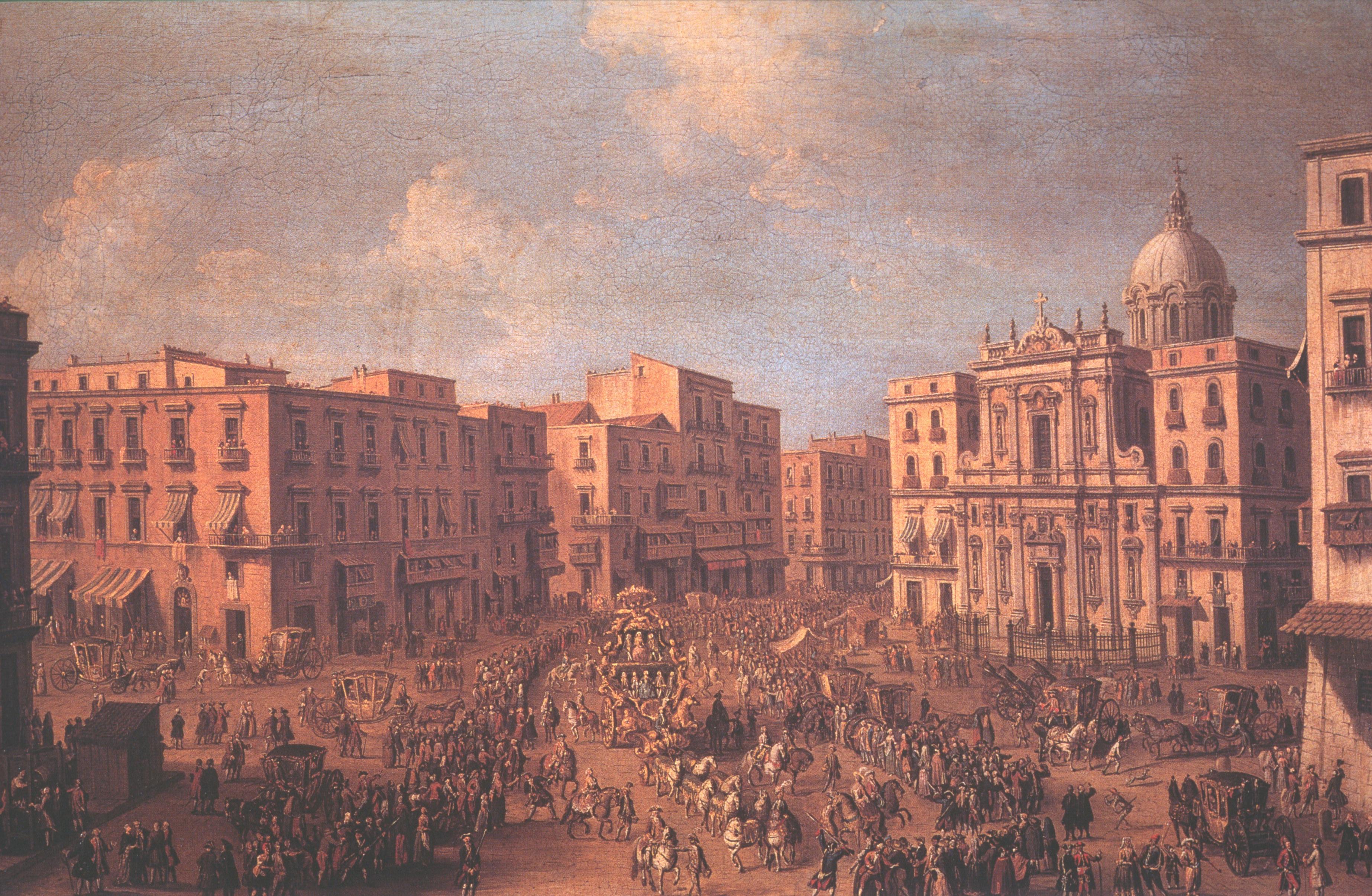 Figure 18: (O_G_18) Joli’s Largo San Ferdinando in Naples during the carnival