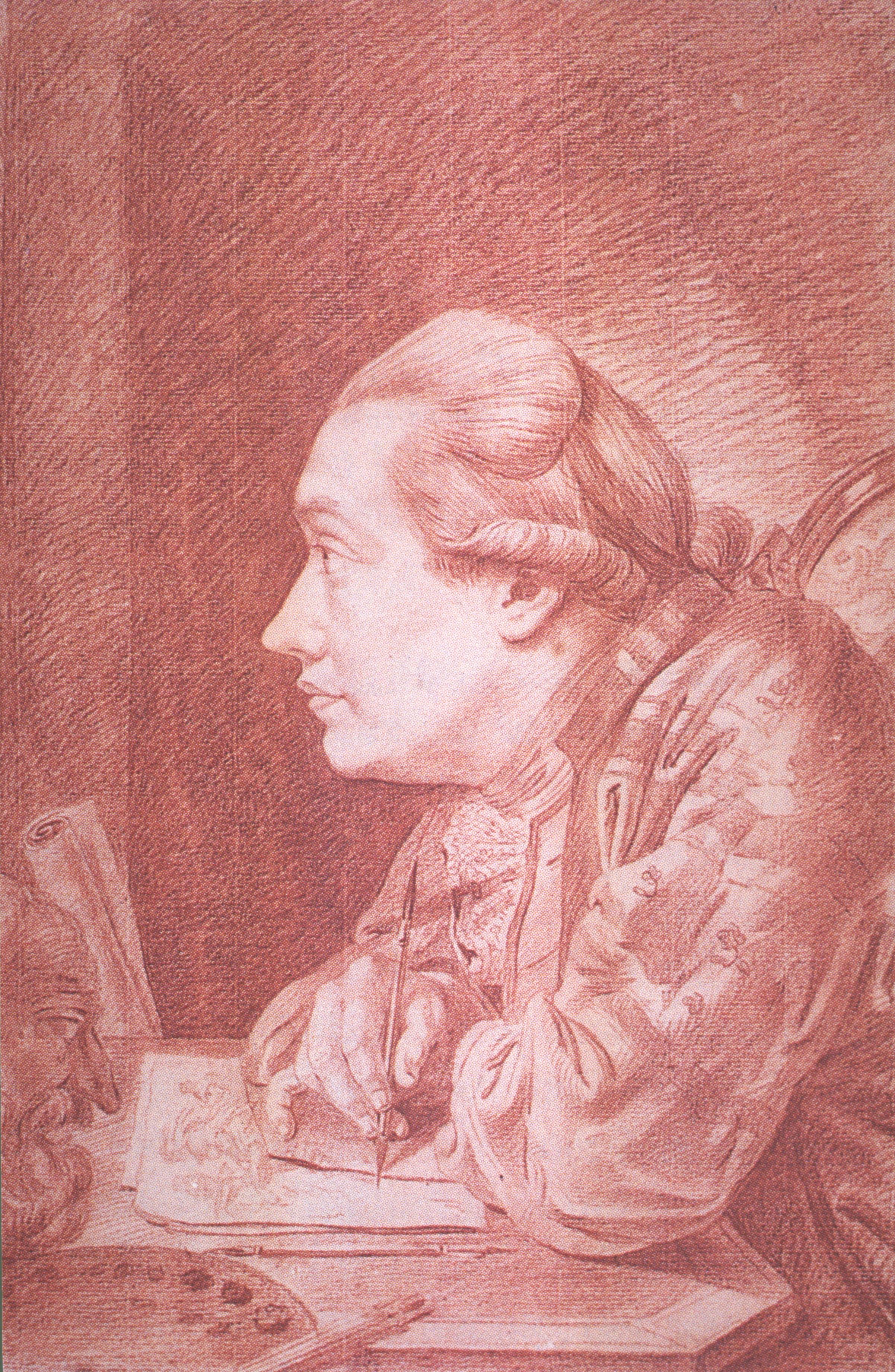 Figure 19: (O_G_19) Kniep’s Self-portrait