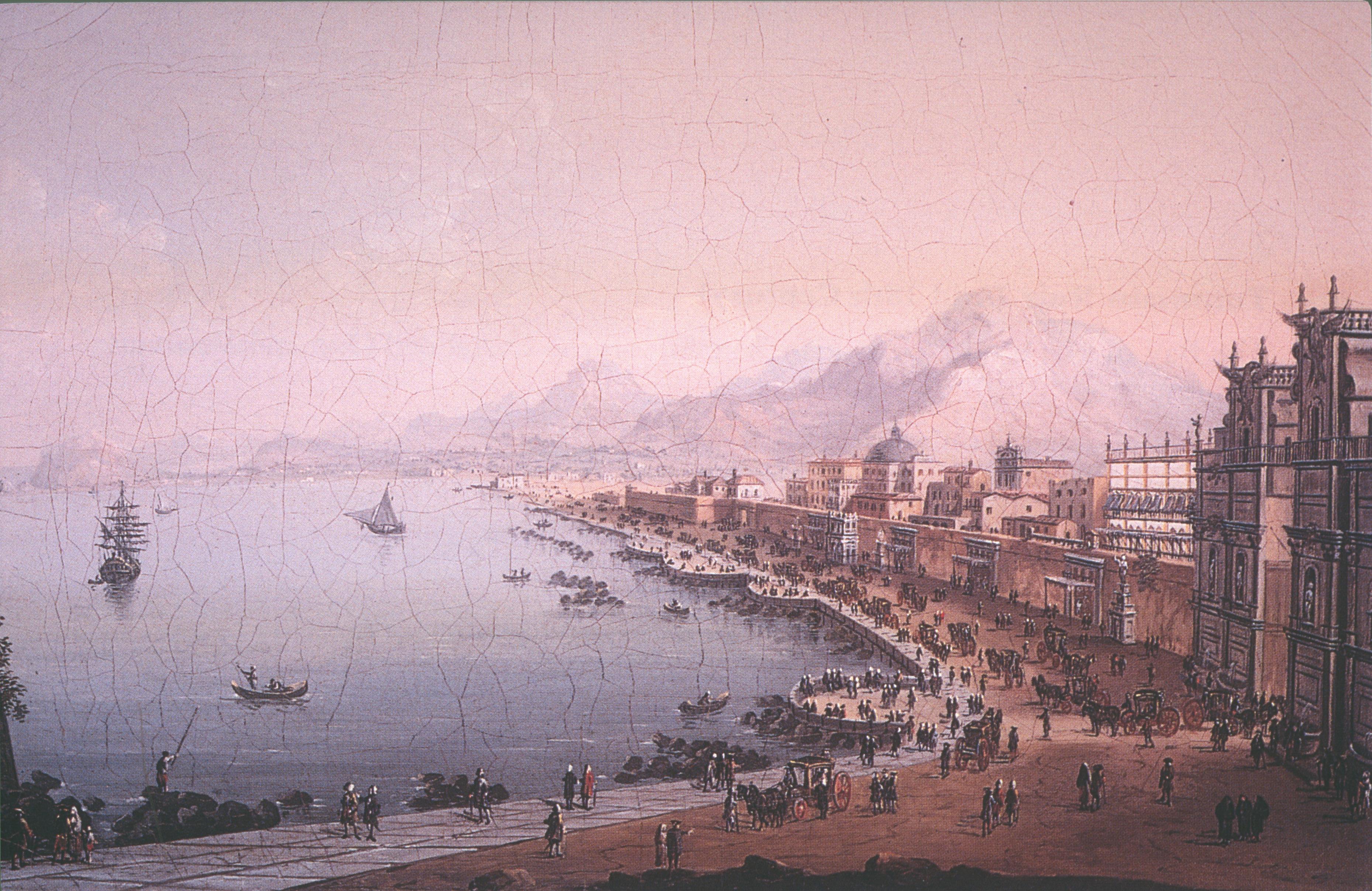 Figure 20: (O_G_20) Antoniani’s A View of the Waterfront at Palermo with the Porta Felice