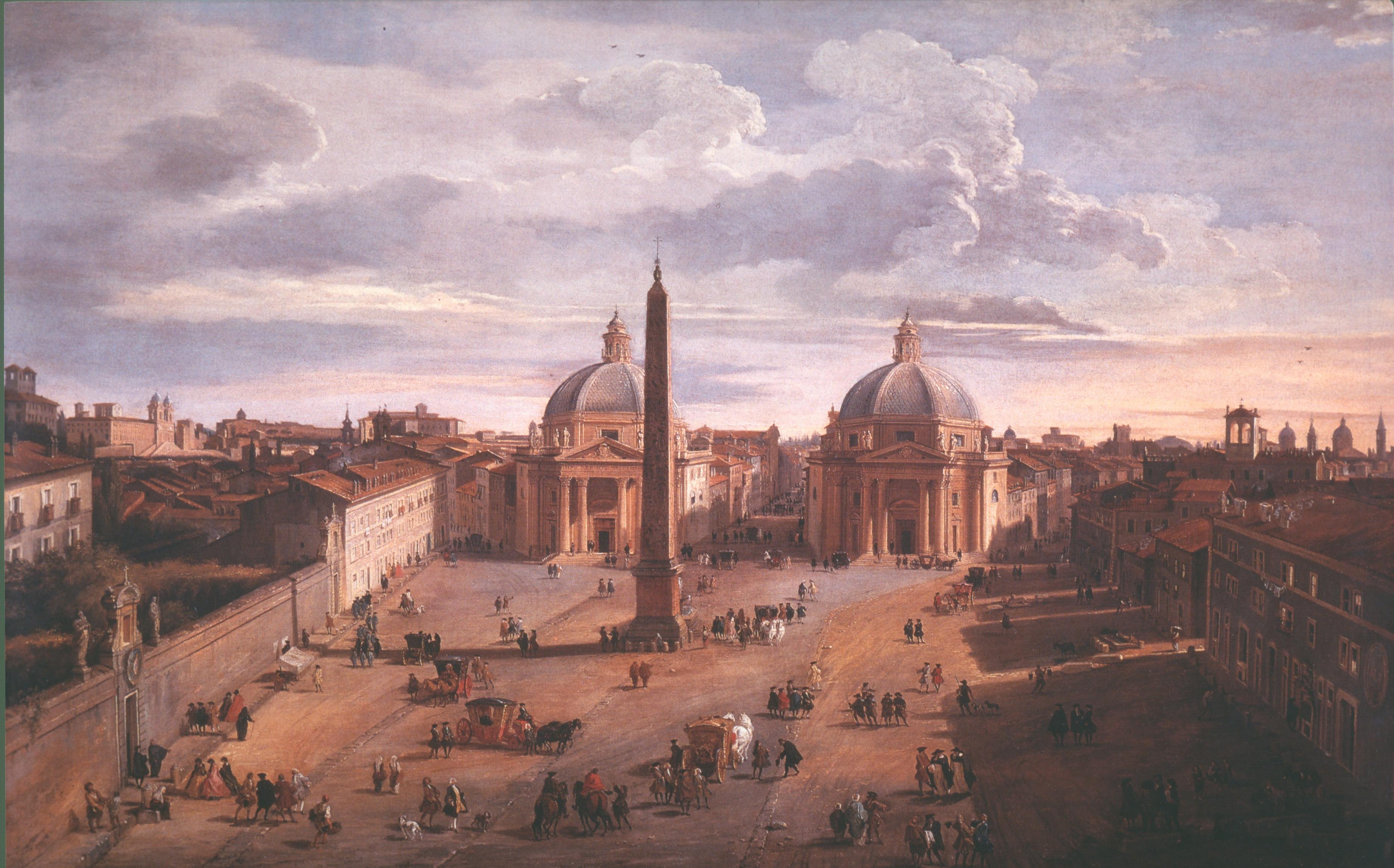 Figure 29: (O_G_29) Panini’s View of Piazza del Popolo