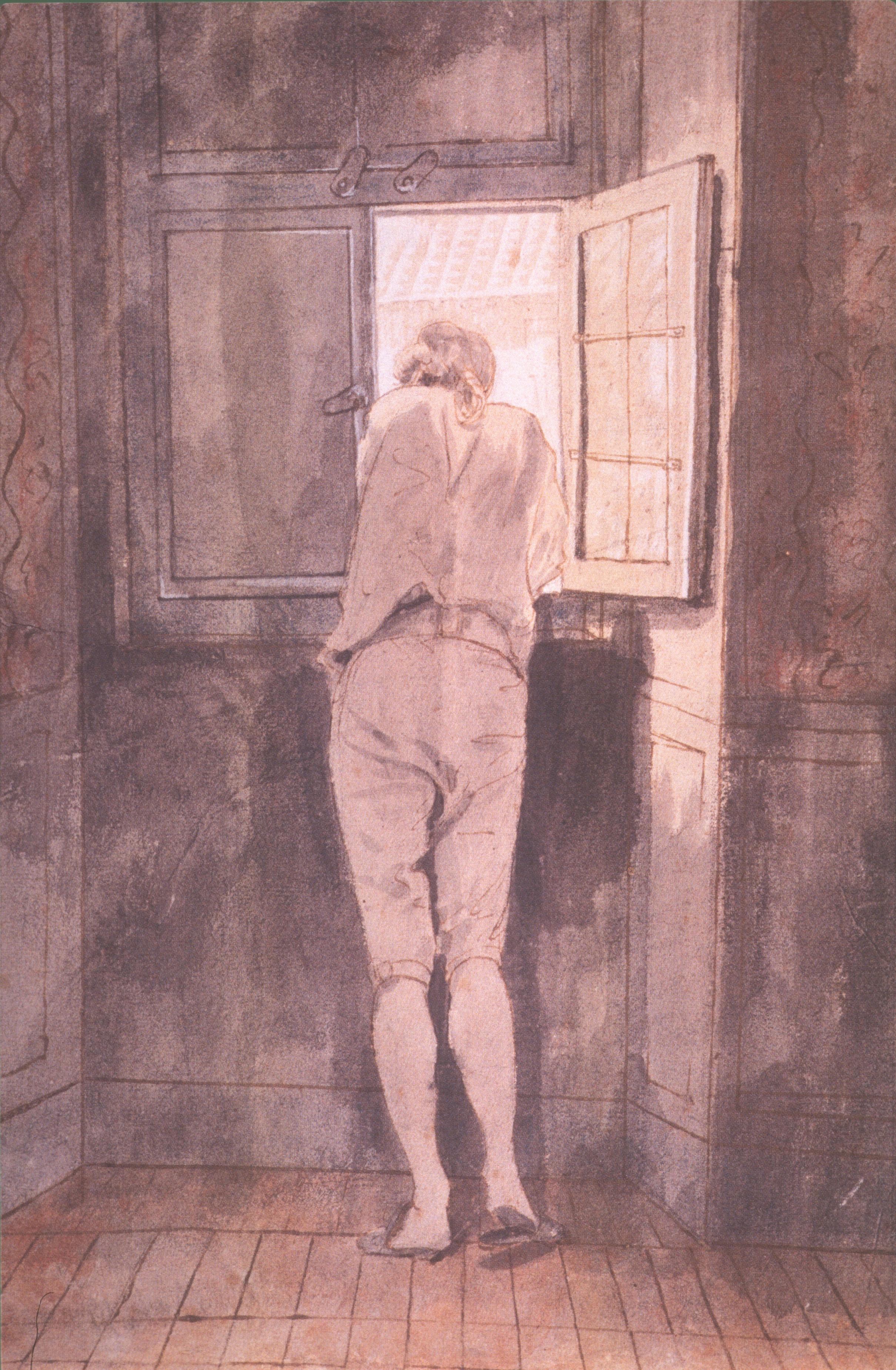 Figure 33: (O_G_33) Tischbein’s Goethe at Window